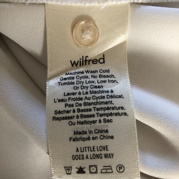 Wilfred Flowy Shirt with sash belt size XS - Picture 5 of 6